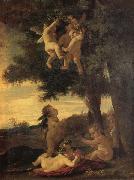Nicolas Poussin Cupids and Genii oil painting reproduction